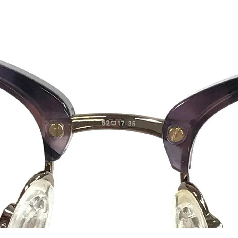 Rag & Bone Eyeglasses Frames RNB3060/G HKZ Purple Tortoise Gold 52-17-140